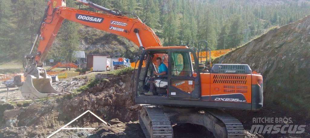 Doosan DX 235 Rupsgraafmachines