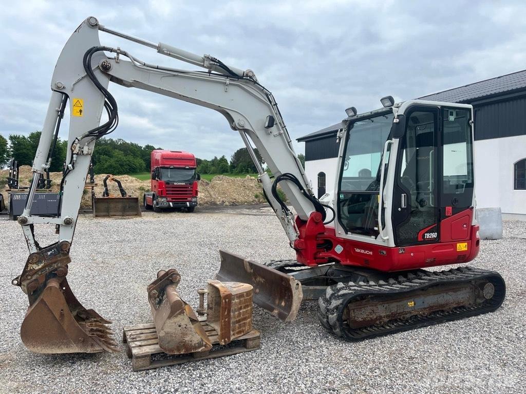 Takeuchi TB260 Minigraafmachines < 7t