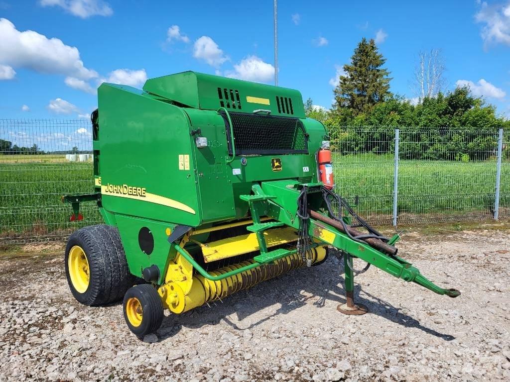 John Deere 578 Ronde-balenpersen