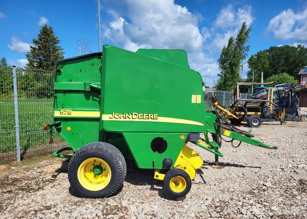 John Deere 578 Ronde-balenpersen