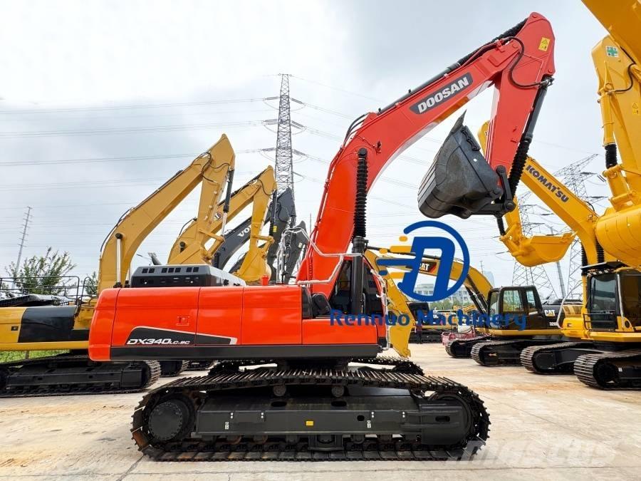 Doosan DX 340 Rupsgraafmachines