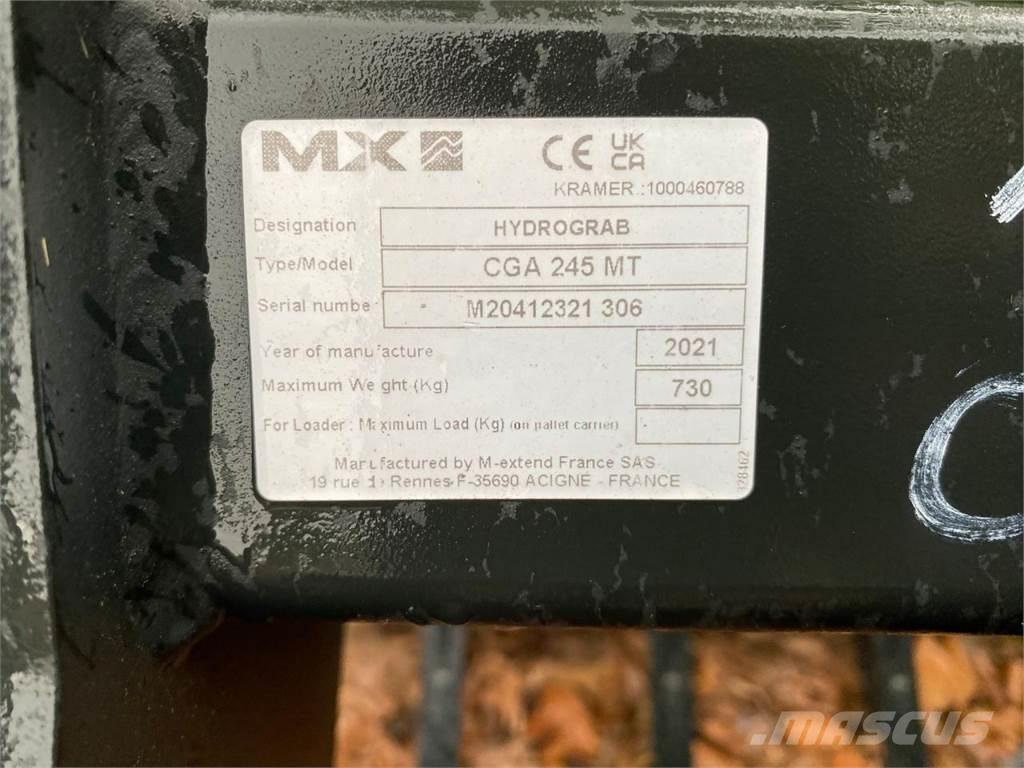 Kramer 2550 mm Voorladeraccessoires