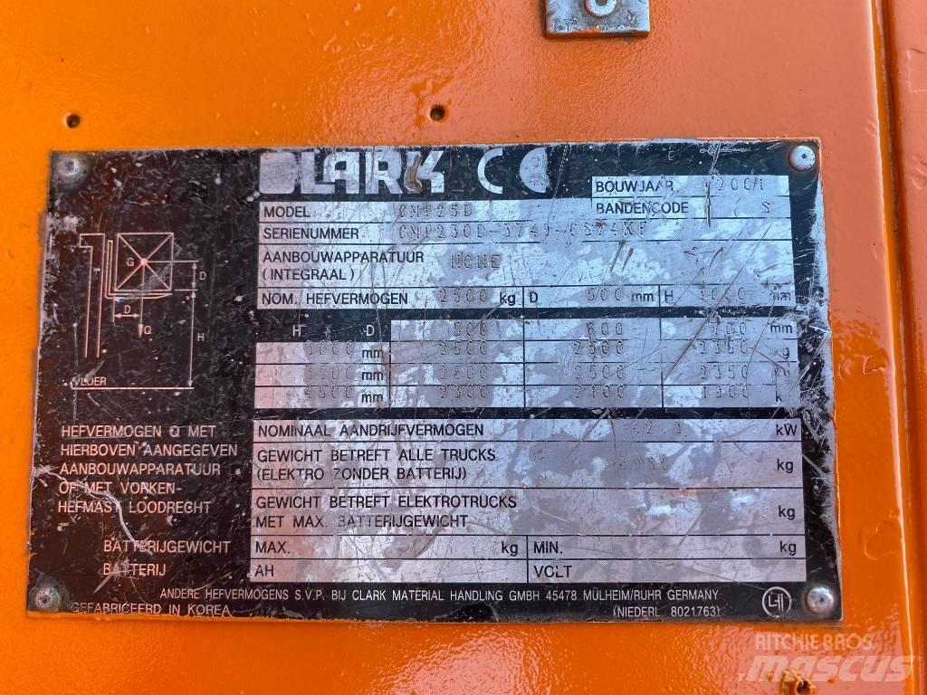 Clark CMP 25 Diesel heftrucks