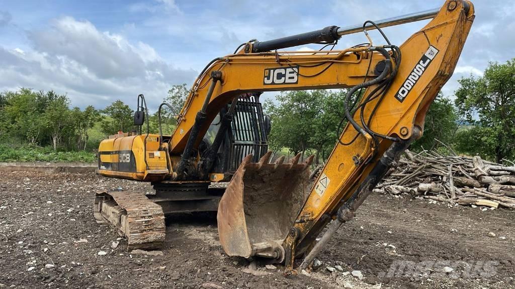 JCB JS 260 XD Chassis en ophanging