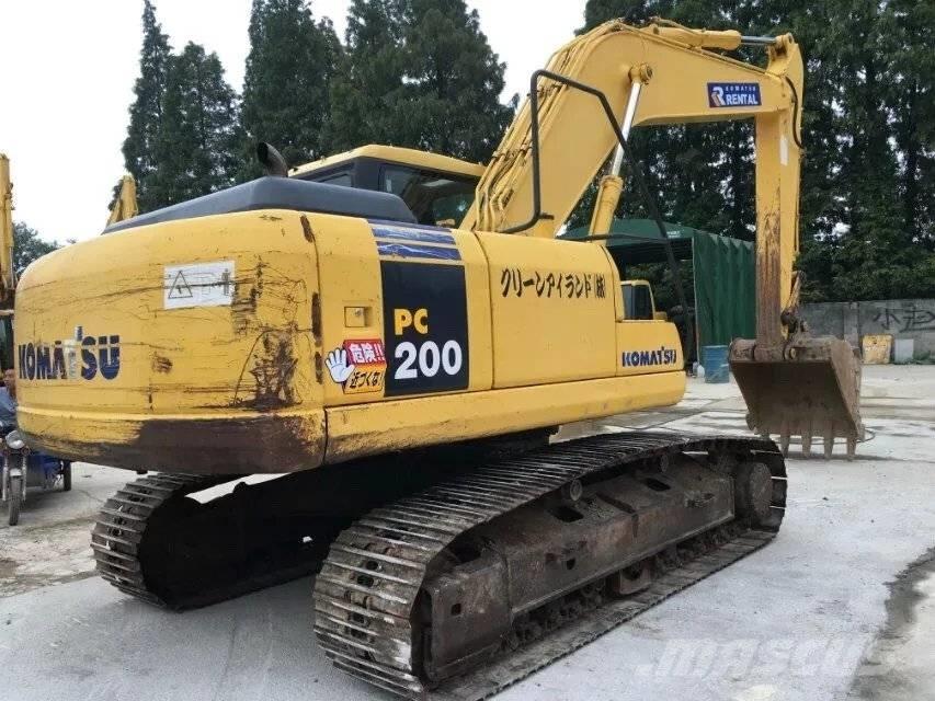 Komatsu pc200-7 Rupsgraafmachines