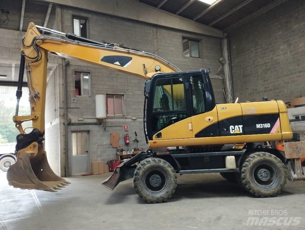 CAT M 316 D Wielgraafmachines