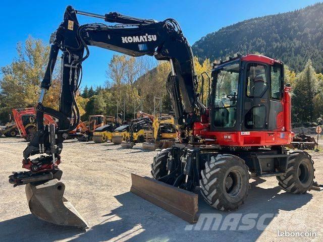 Komatsu PW 118 Wielgraafmachines