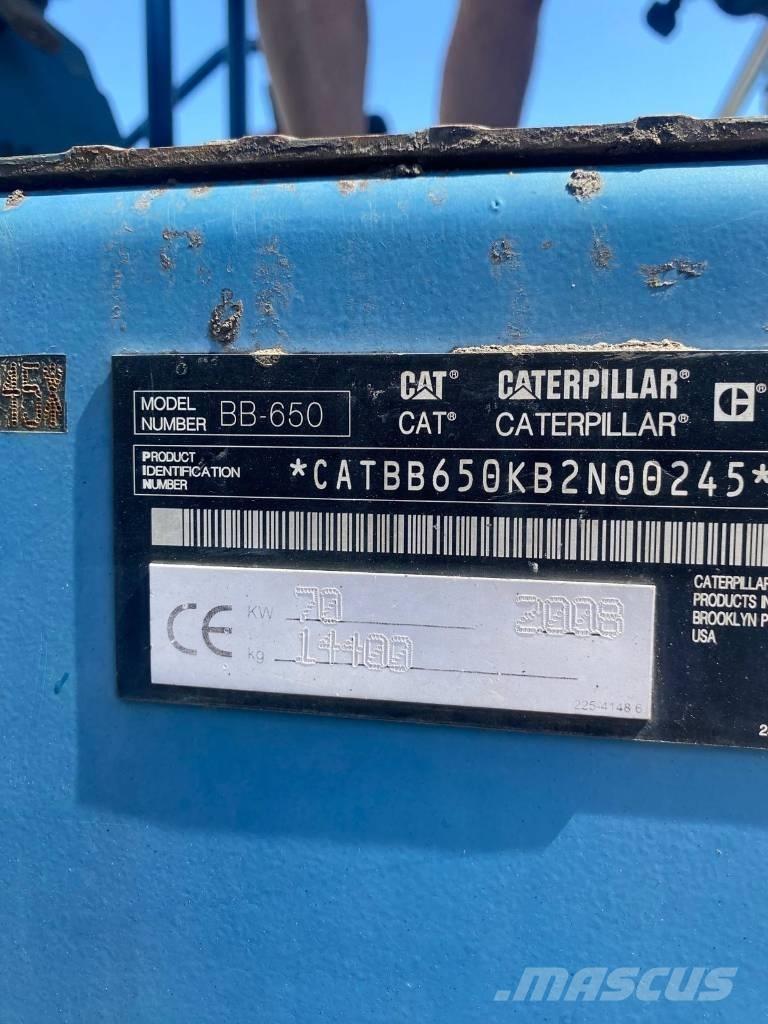CAT BB 650 Asfaltafwerkmachines