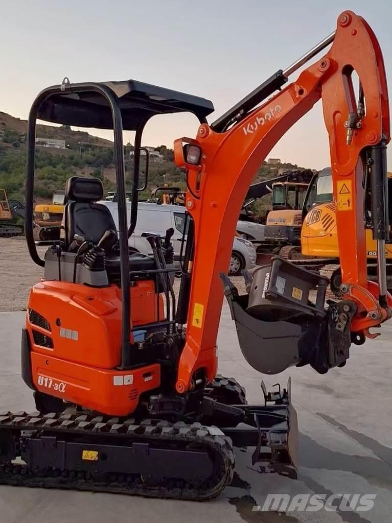Kubota U17-3a Minigraafmachines < 7t