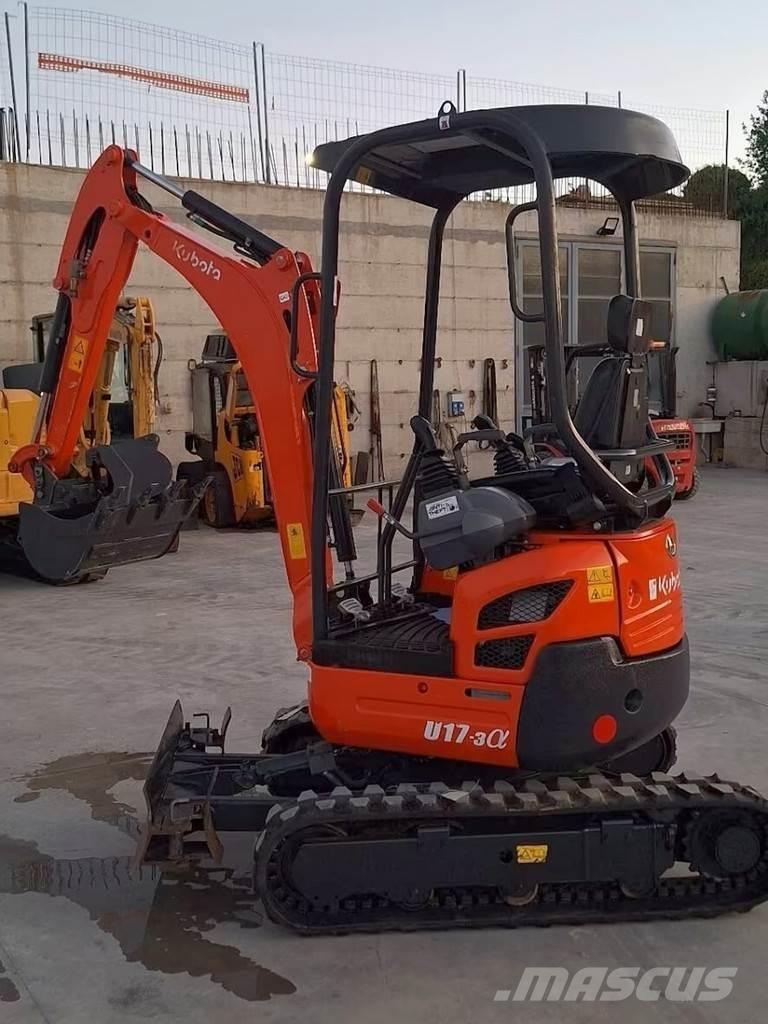 Kubota U17-3a Minigraafmachines < 7t