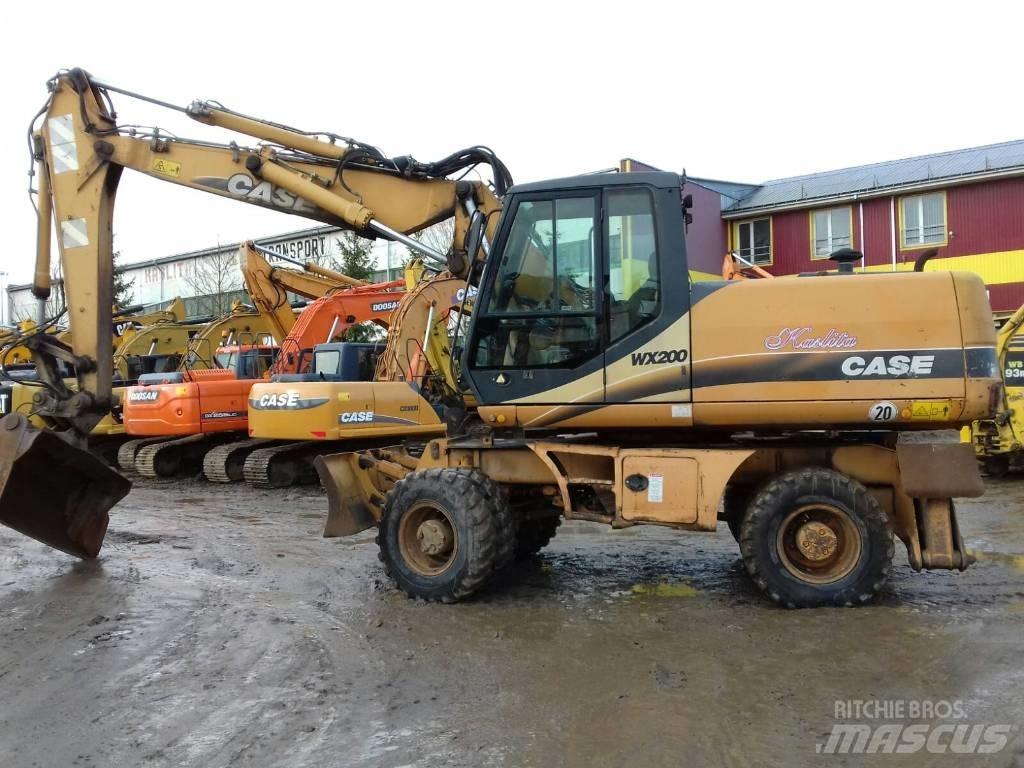 CASE WX 200 Wielgraafmachines