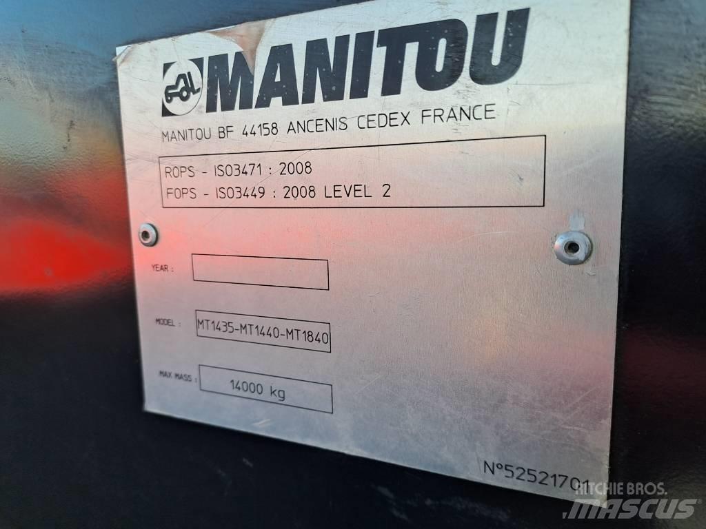 Manitou MT1440E Verreikers