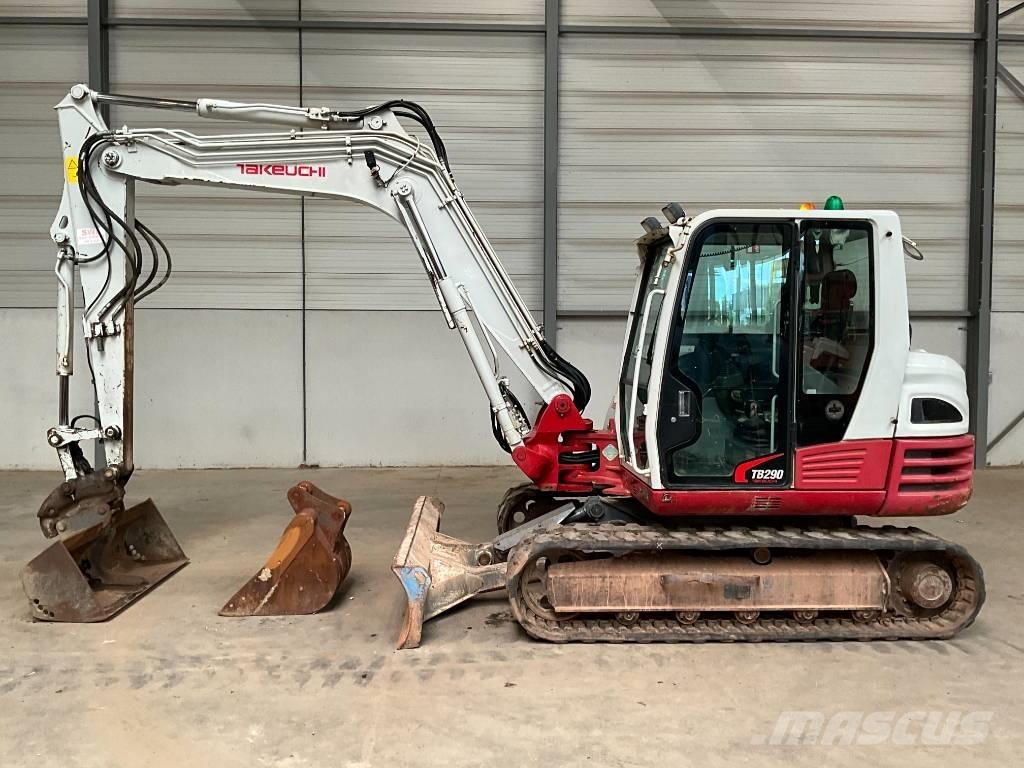 Takeuchi TB 290 Midigraafmachines 7t - 12t