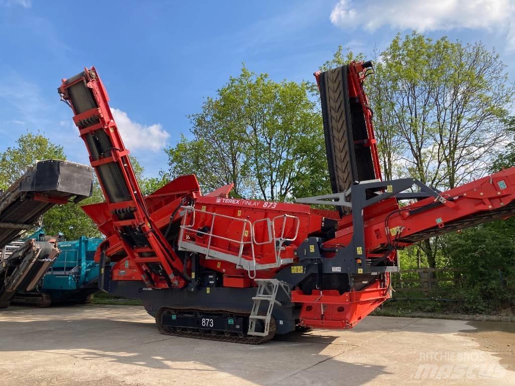 Terex Finlay 873 Mobiele zeefinstallaties