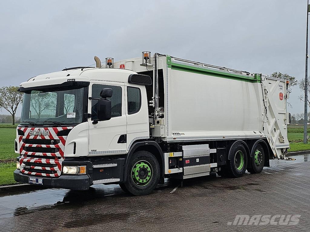 Scania P340 CNG Vuilniswagens