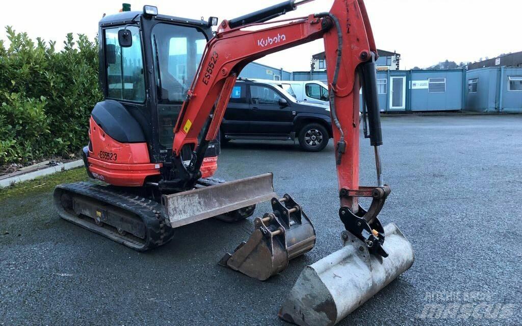 Kubota U 25 Minigraafmachines < 7t