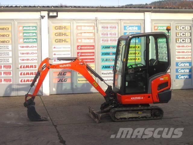 Kubota KX016-4 Minigraafmachines < 7t