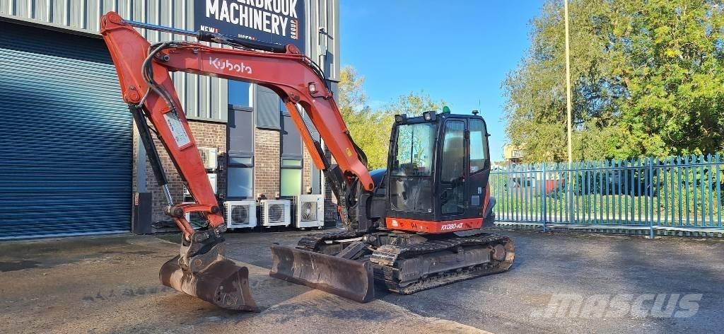 Kubota KX 080-4 Midigraafmachines 7t - 12t