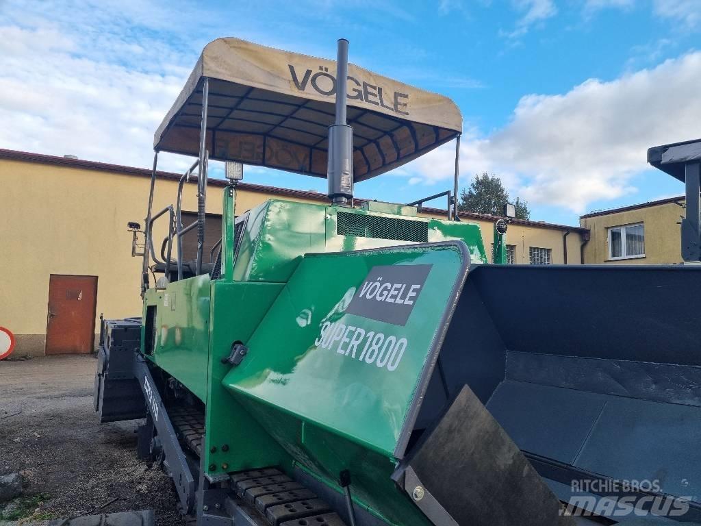 Vögele super 1800 Asfaltafwerkmachines
