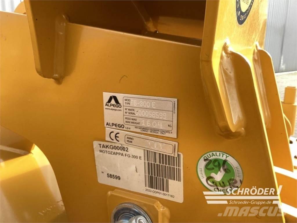 Alpego FG-300 E Overige grondbewerkingsmachines en accessoires