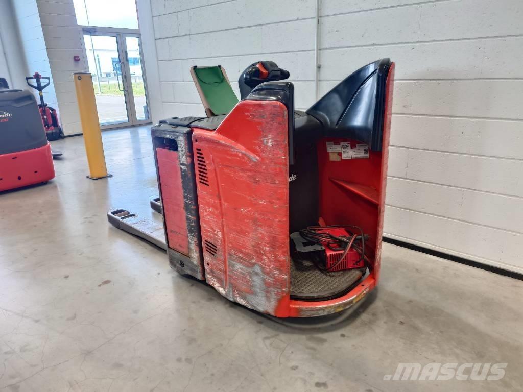 Linde T20SP/131 Meerij pallettruck met platform