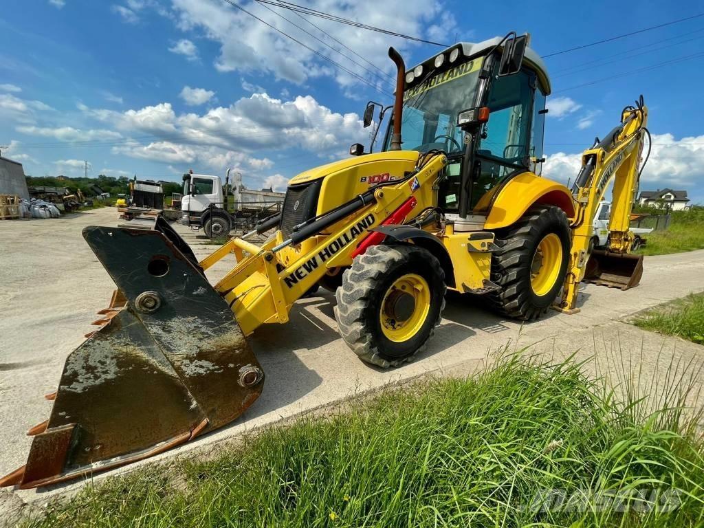 New Holland B 100 C Graaf-laadcombinaties