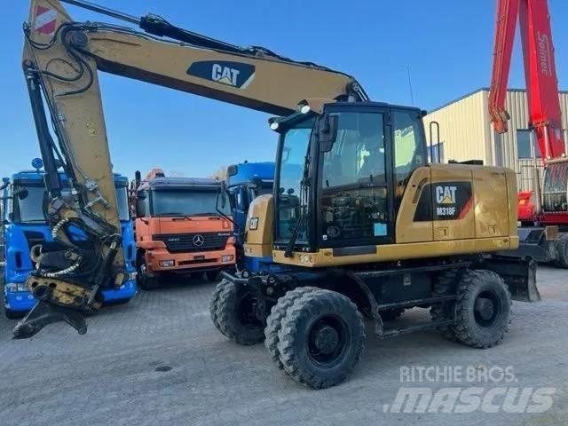 CAT M 318 F Wielgraafmachines