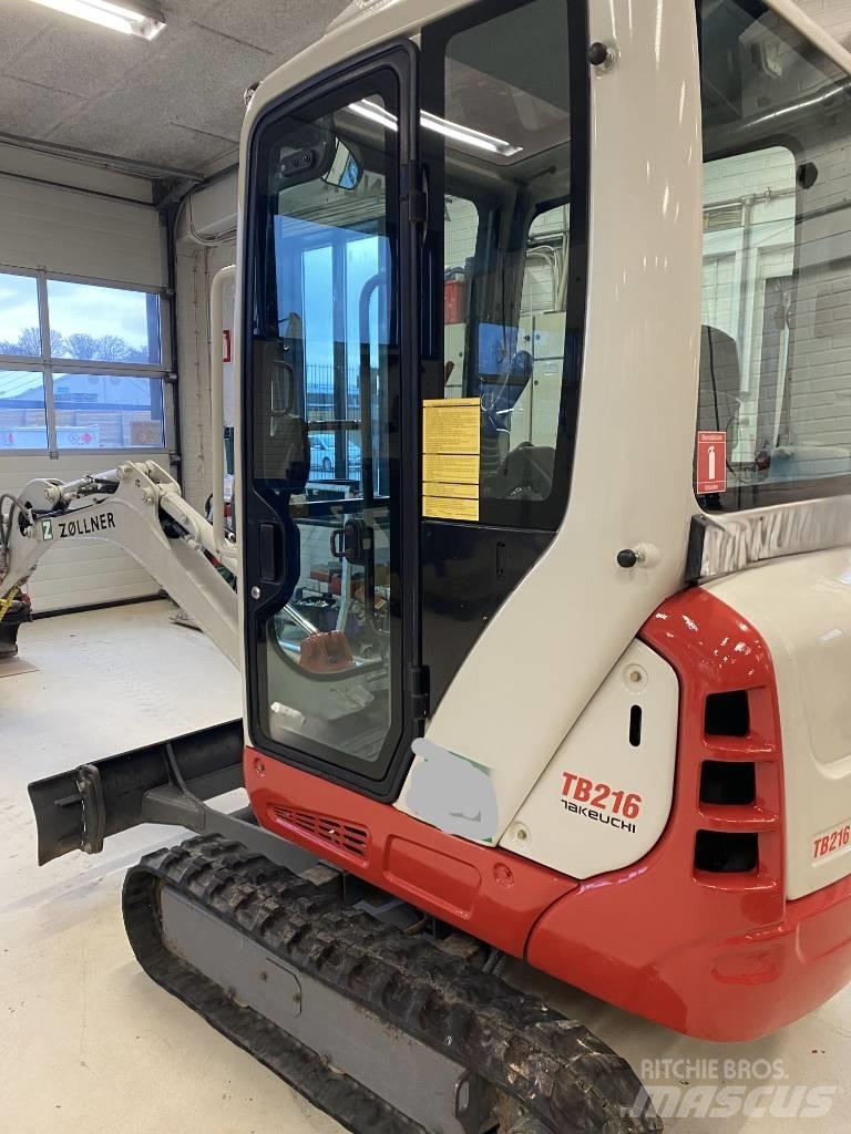 Takeuchi TB 216 Minigraafmachines < 7t