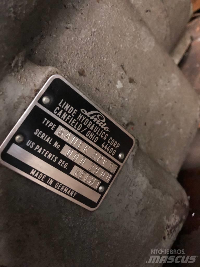 Sauer Danfoss SPV 23 Overige componenten