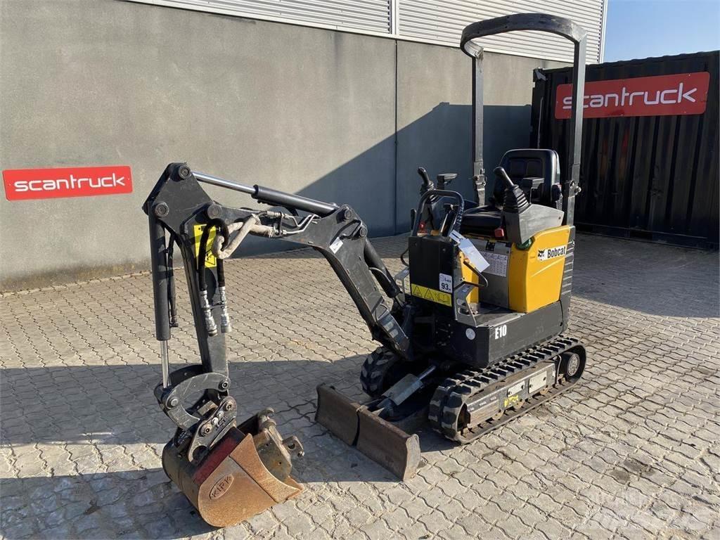 Bobcat E10 Wielgraafmachines
