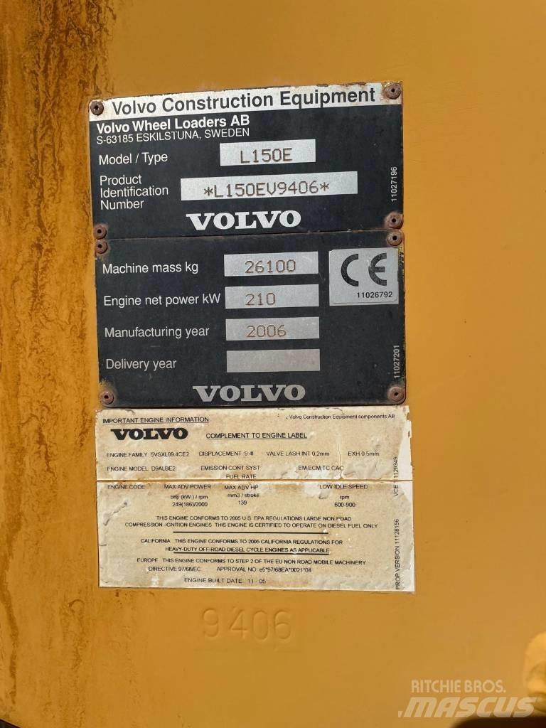Volvo L150E Miniladers