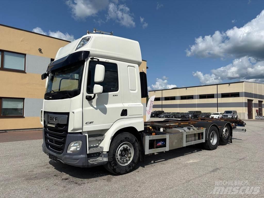 DAF CF 530 6x2 + BDF Containerchassis