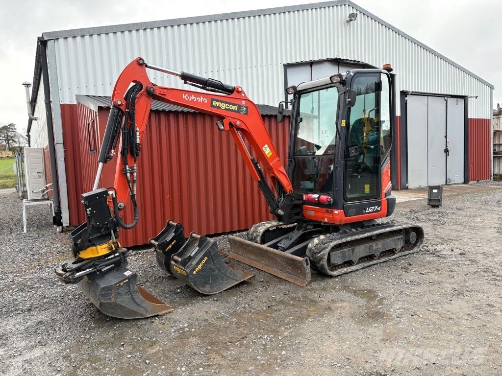 Kubota U27-4 Minigraafmachines < 7t