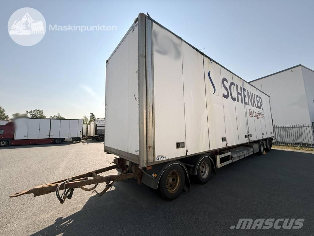 NTM UTP-39L-4 Gesloten opbouw trailers