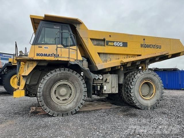 Komatsu HD 605-7EO Starre dumptrucks