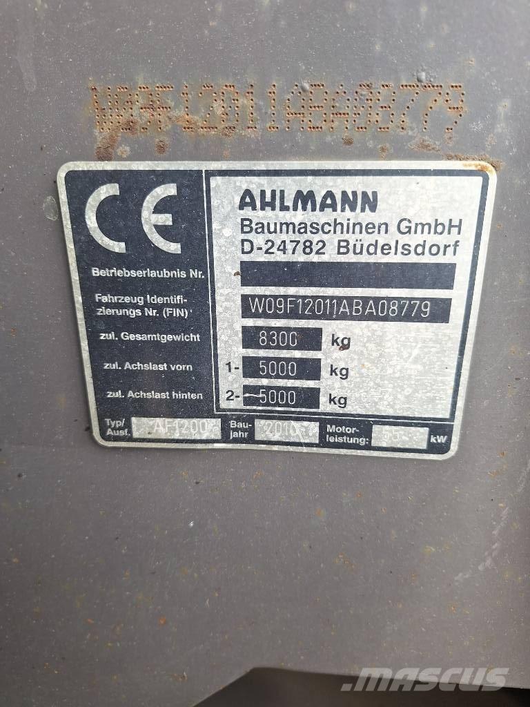 Ahlmann AF 1200 Wielladers
