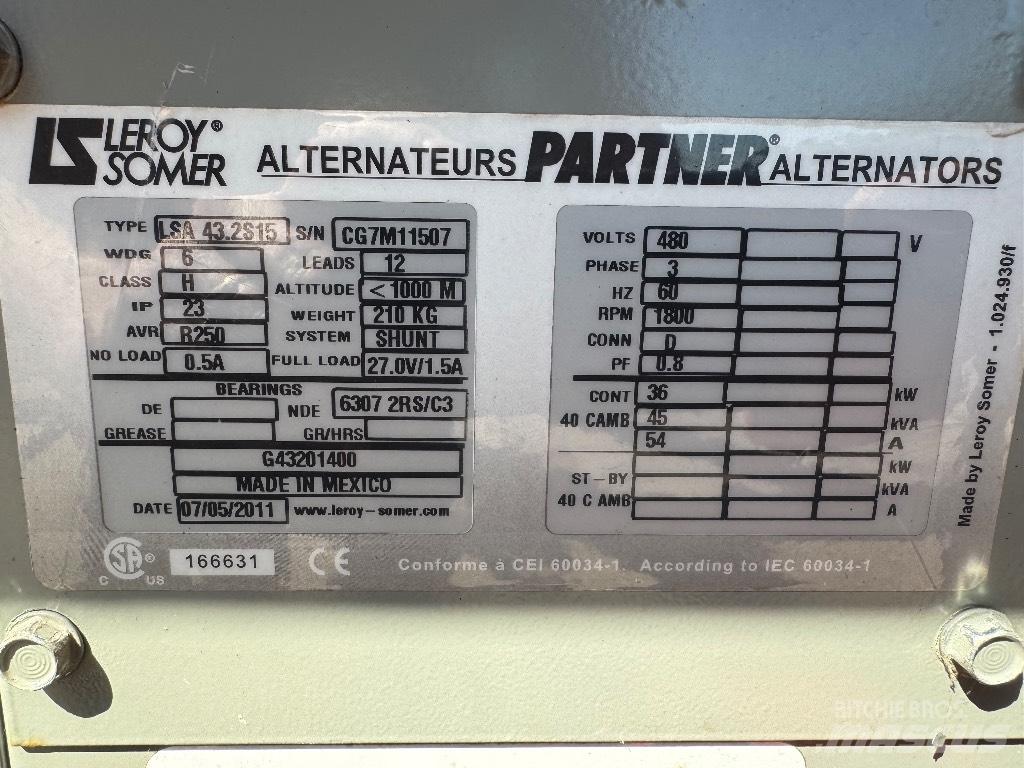 Atlas Copco QAS 45 Diesel generatoren