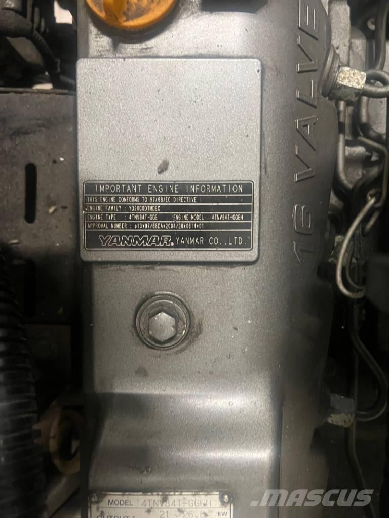 Yanmar 4TNV84T-GGEH Minigraafmachines < 7t