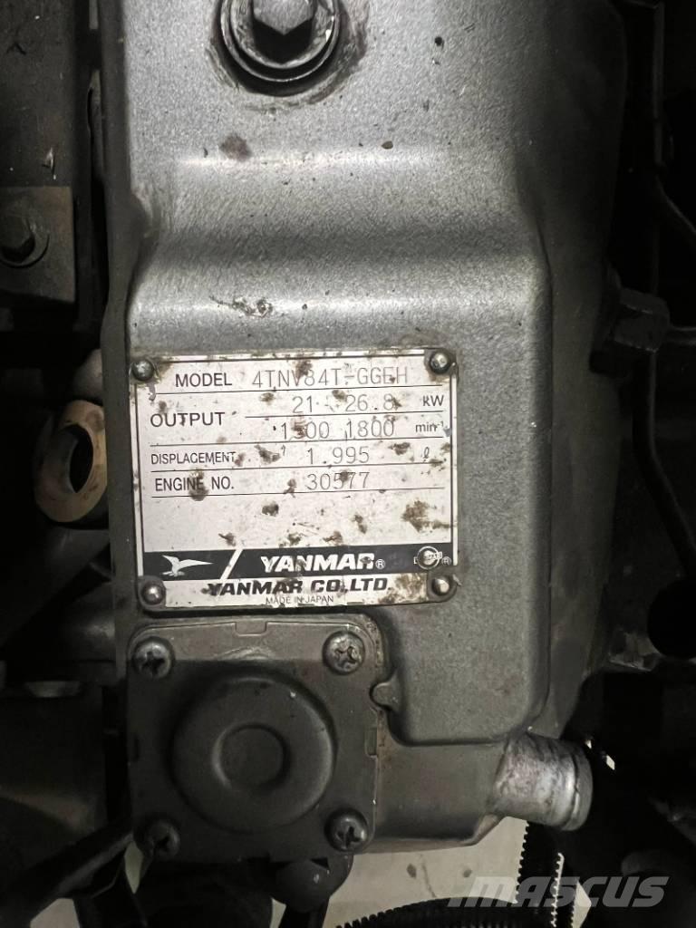 Yanmar 4TNV84T-GGEH Minigraafmachines < 7t