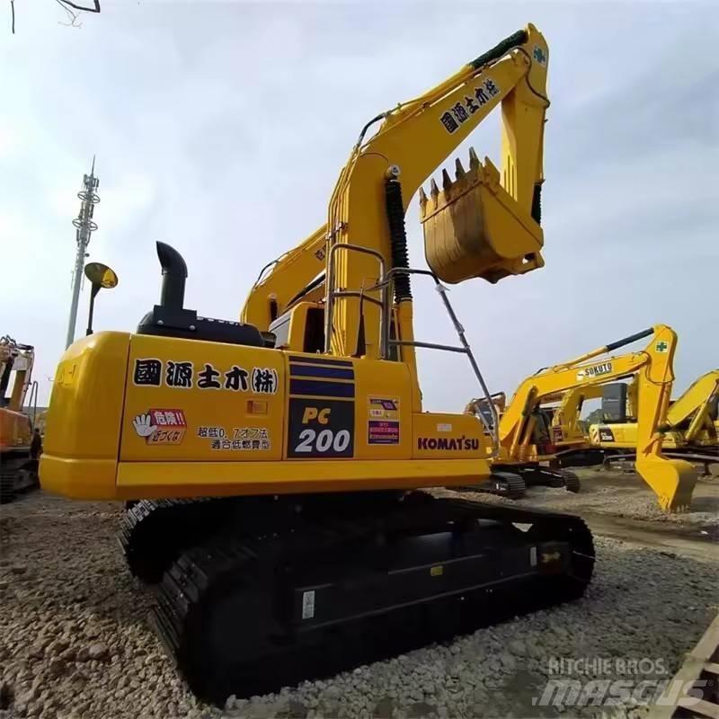 Komatsu PC 200 Rupsgraafmachines