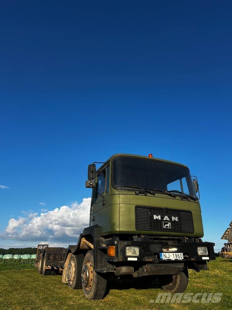 MAN 32.322 Hout-Bakwagens