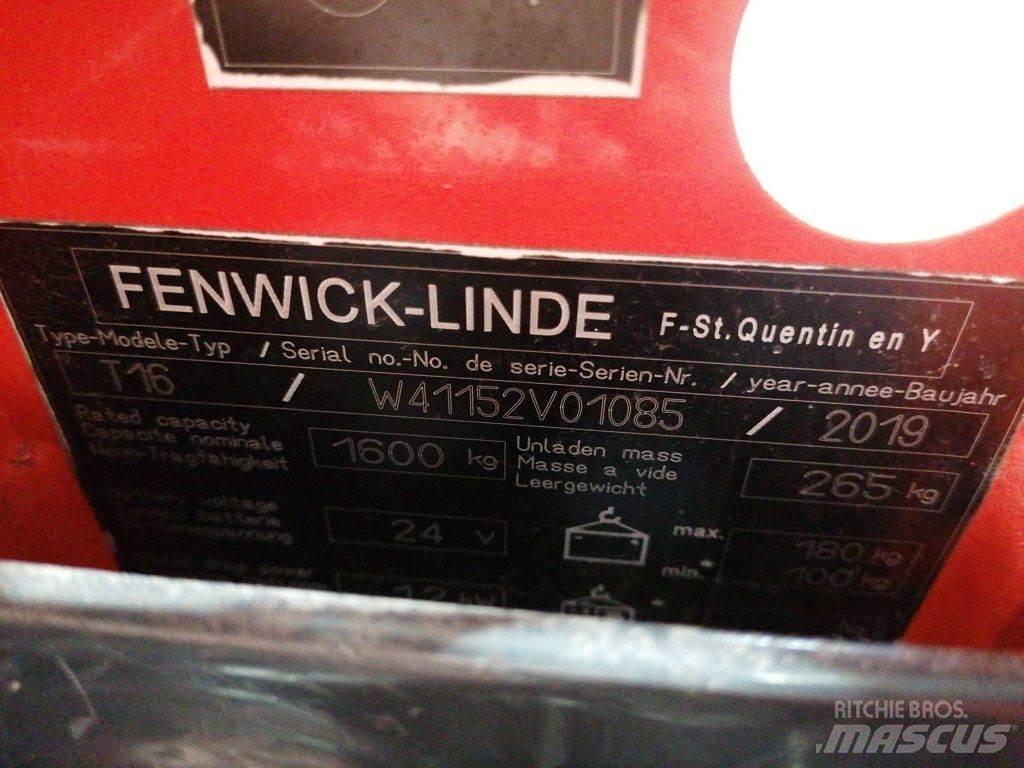 Linde T16 Electro-pallettrucks