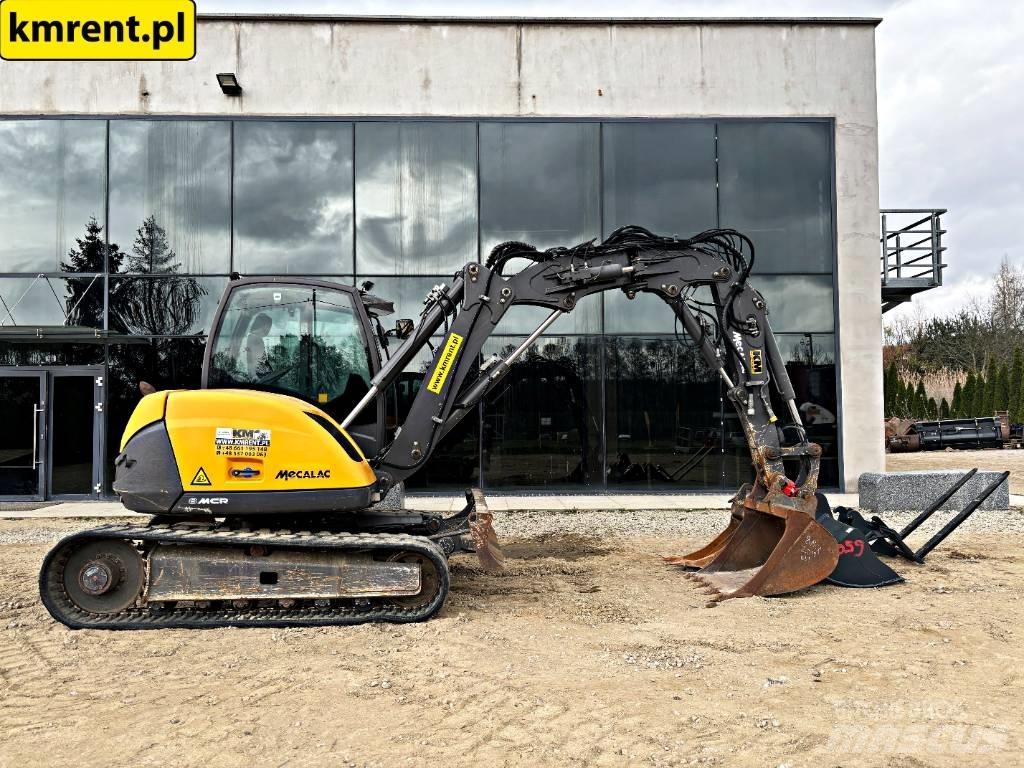 Mecalac 8 M CR Midigraafmachines 7t - 12t