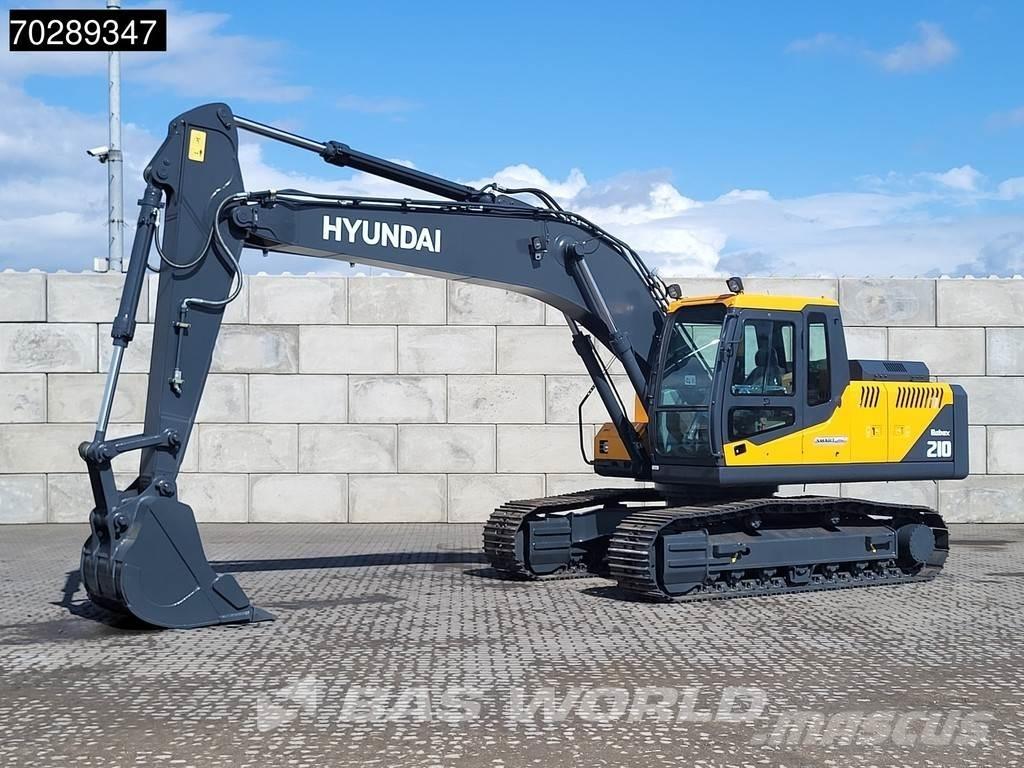 Hyundai R210 Rupsgraafmachines