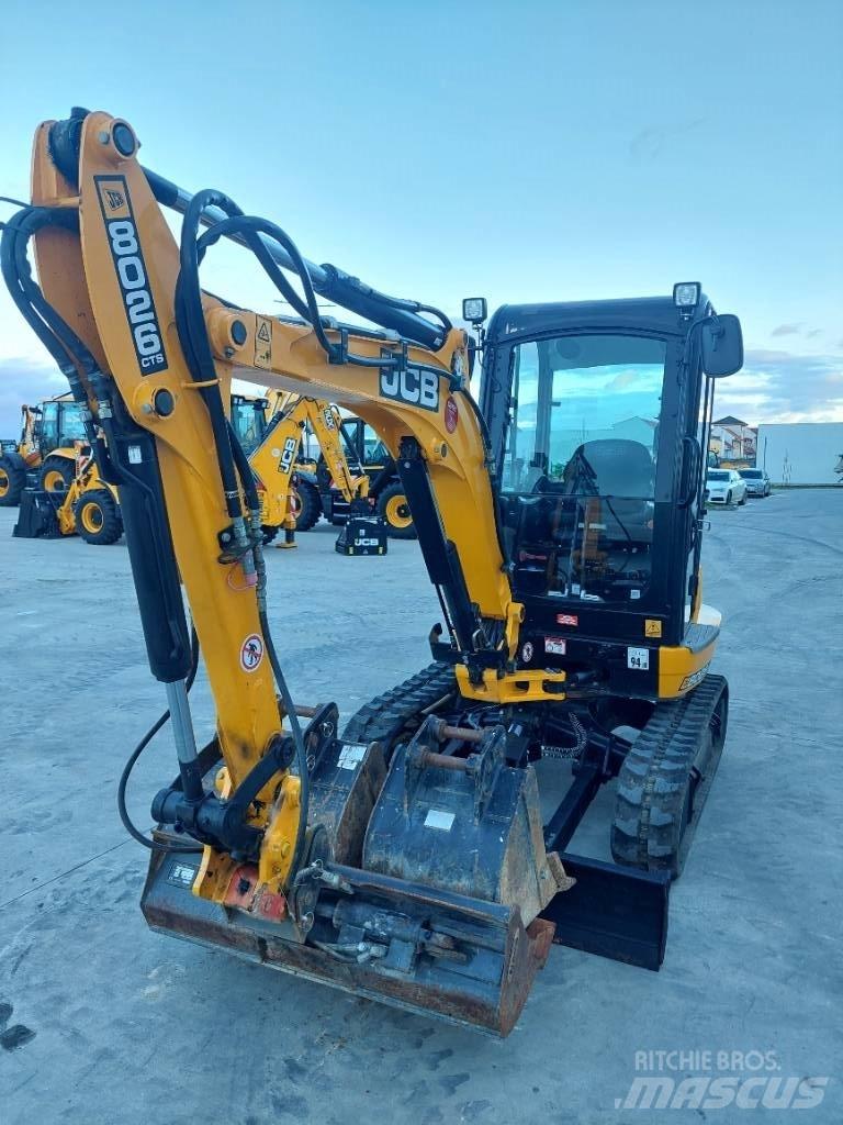 JCB 8026 CTS Minigraafmachines < 7t