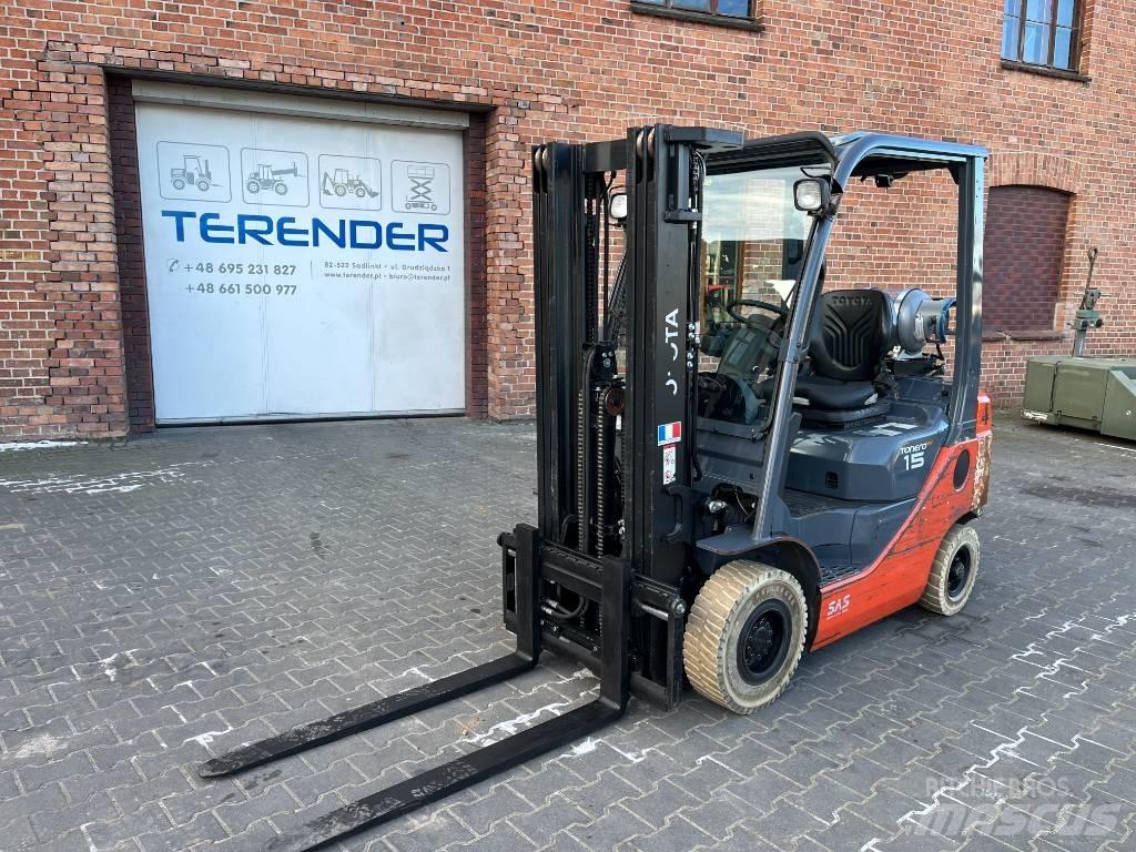 Toyota 8FG15F LPG heftrucks