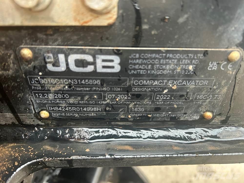 JCB 16C-1 Minigraafmachines < 7t