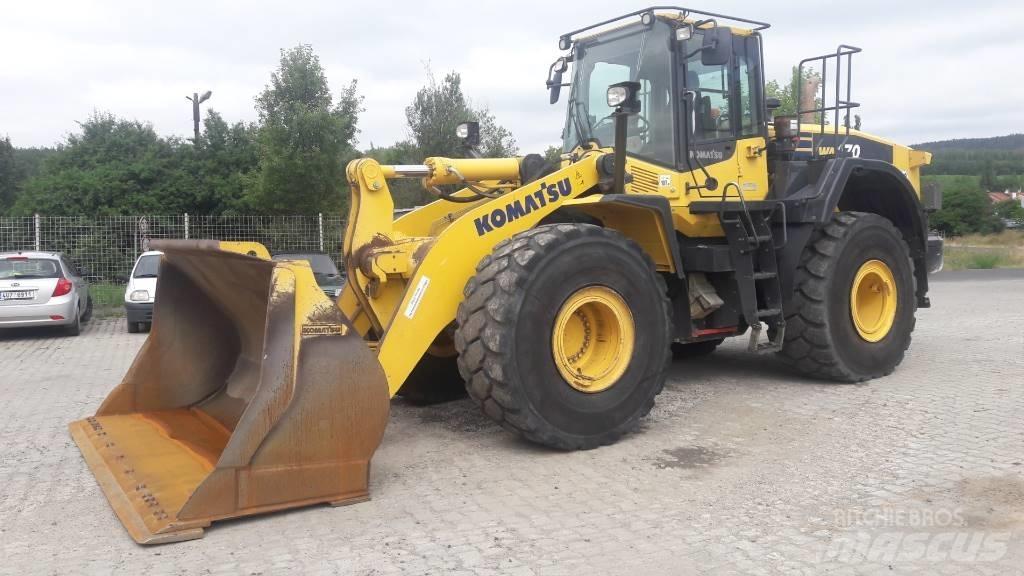 Komatsu WA470-7 Wielladers