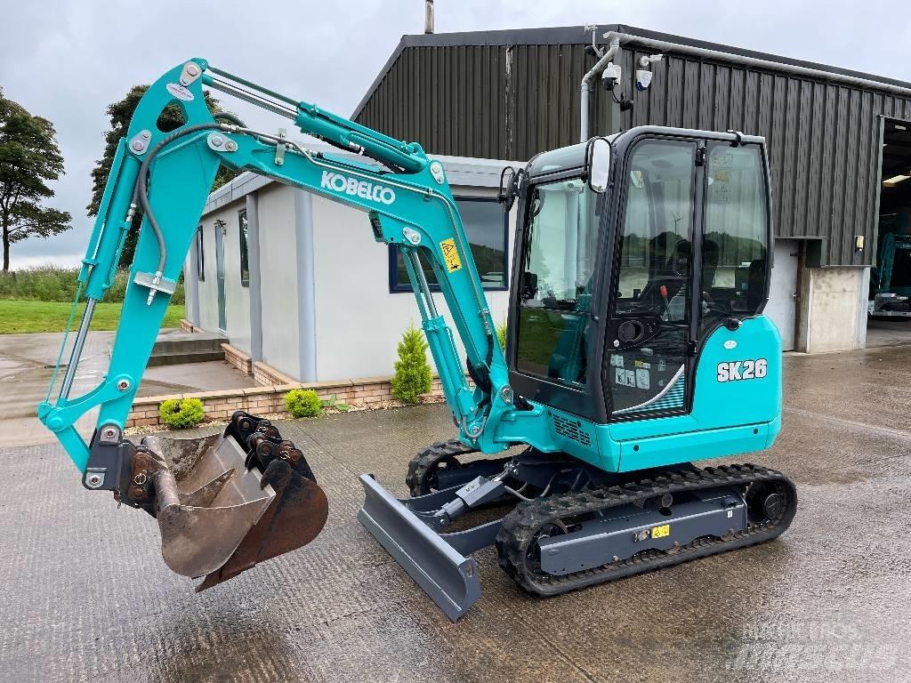 Kobelco SK26-1E Minigraafmachines < 7t