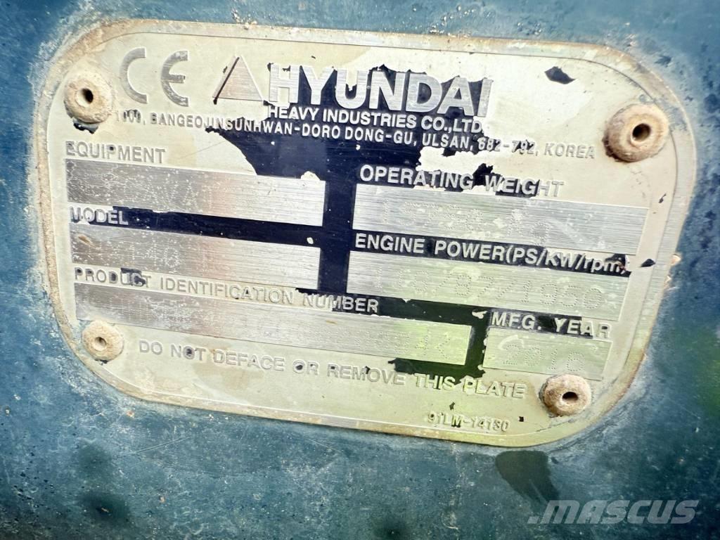 Hyundai HX 140 L Rupsgraafmachines